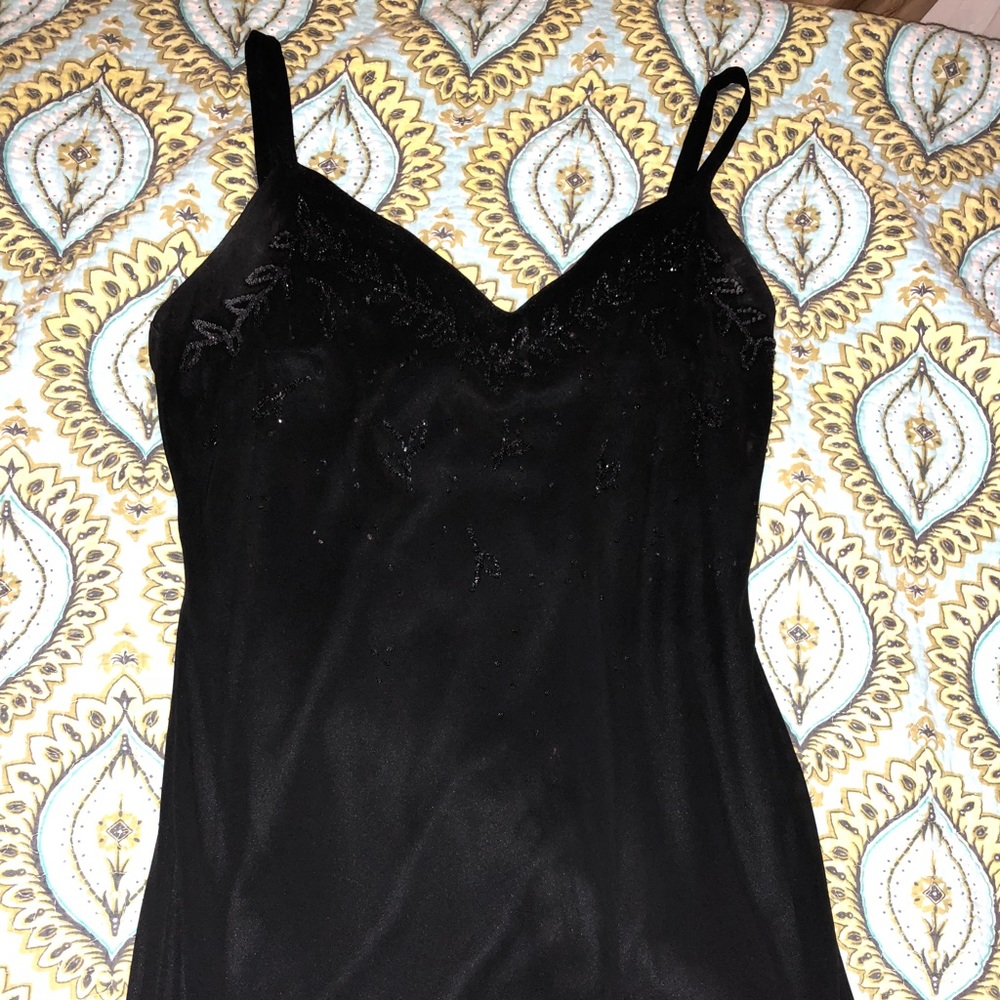 Sexy black ball gown